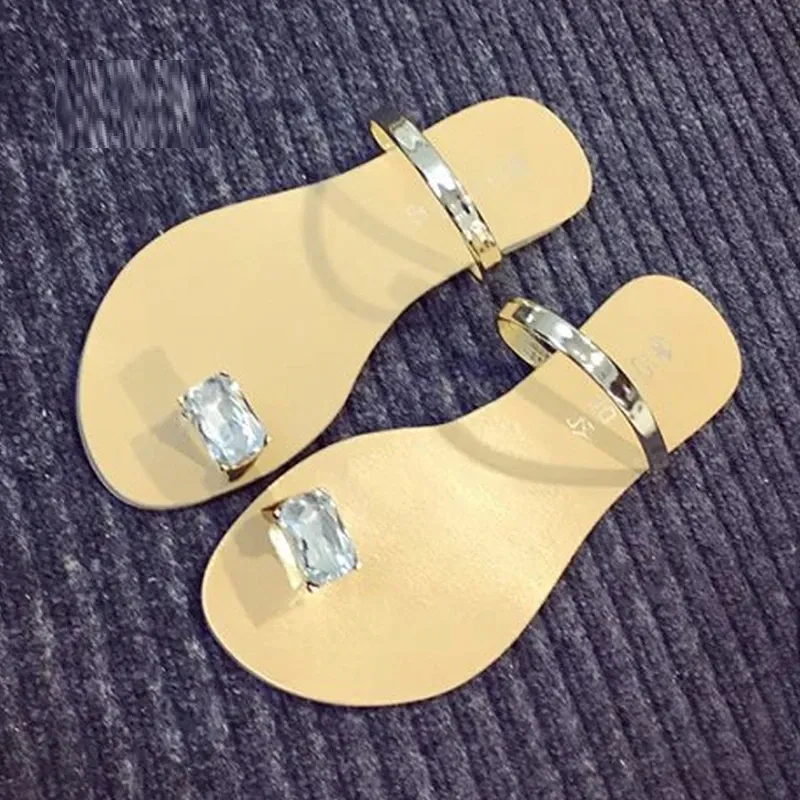 Diamond Ring Slippers