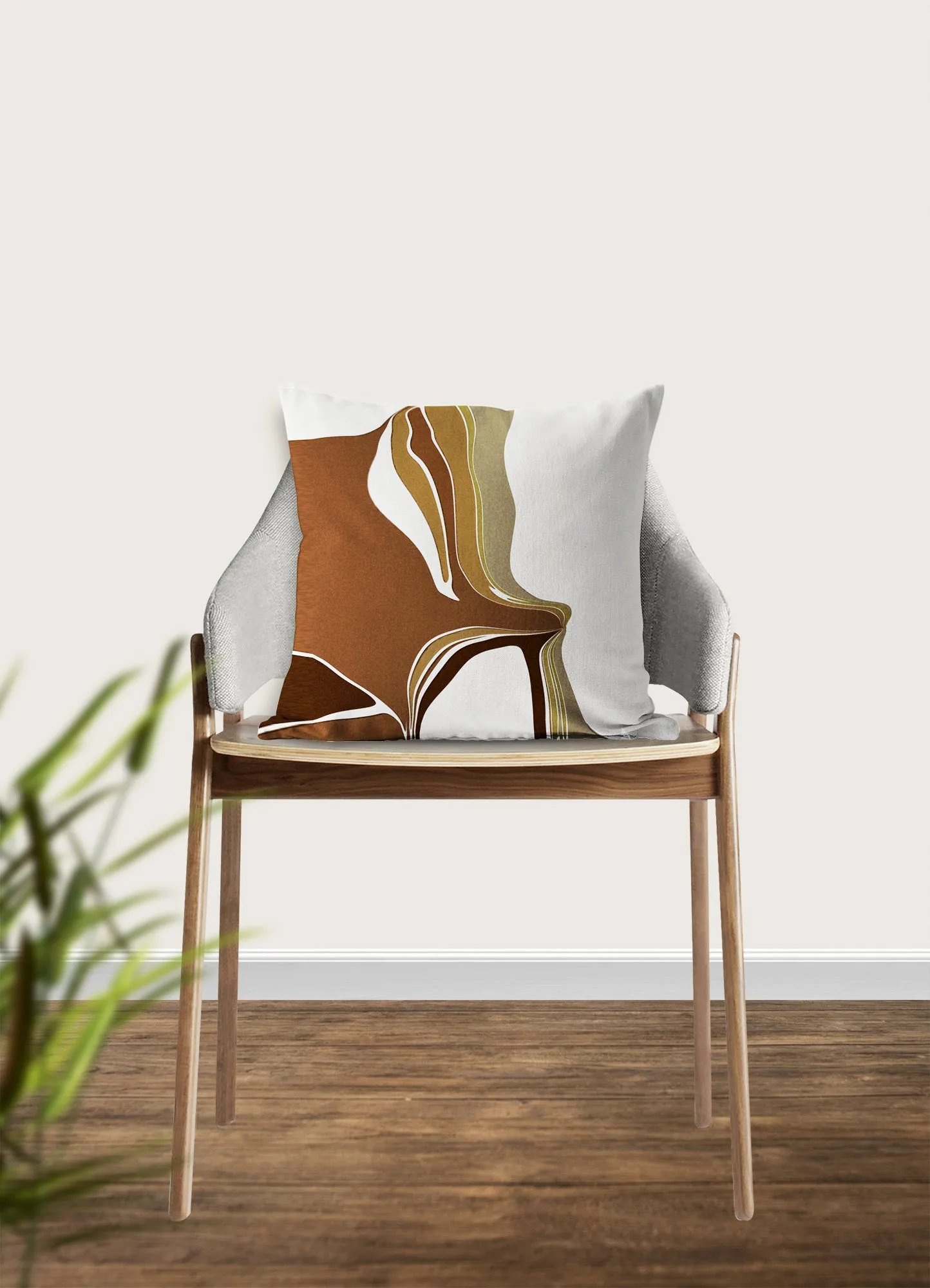 Earthy Throw pillow, abstract rock formation, terra cotta, fall decor, Interiors, home decor, pillow cover and insert, home accent pillow