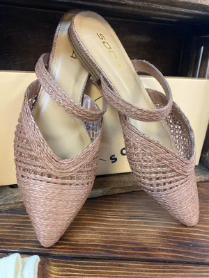 Eladio Raffia Sandal