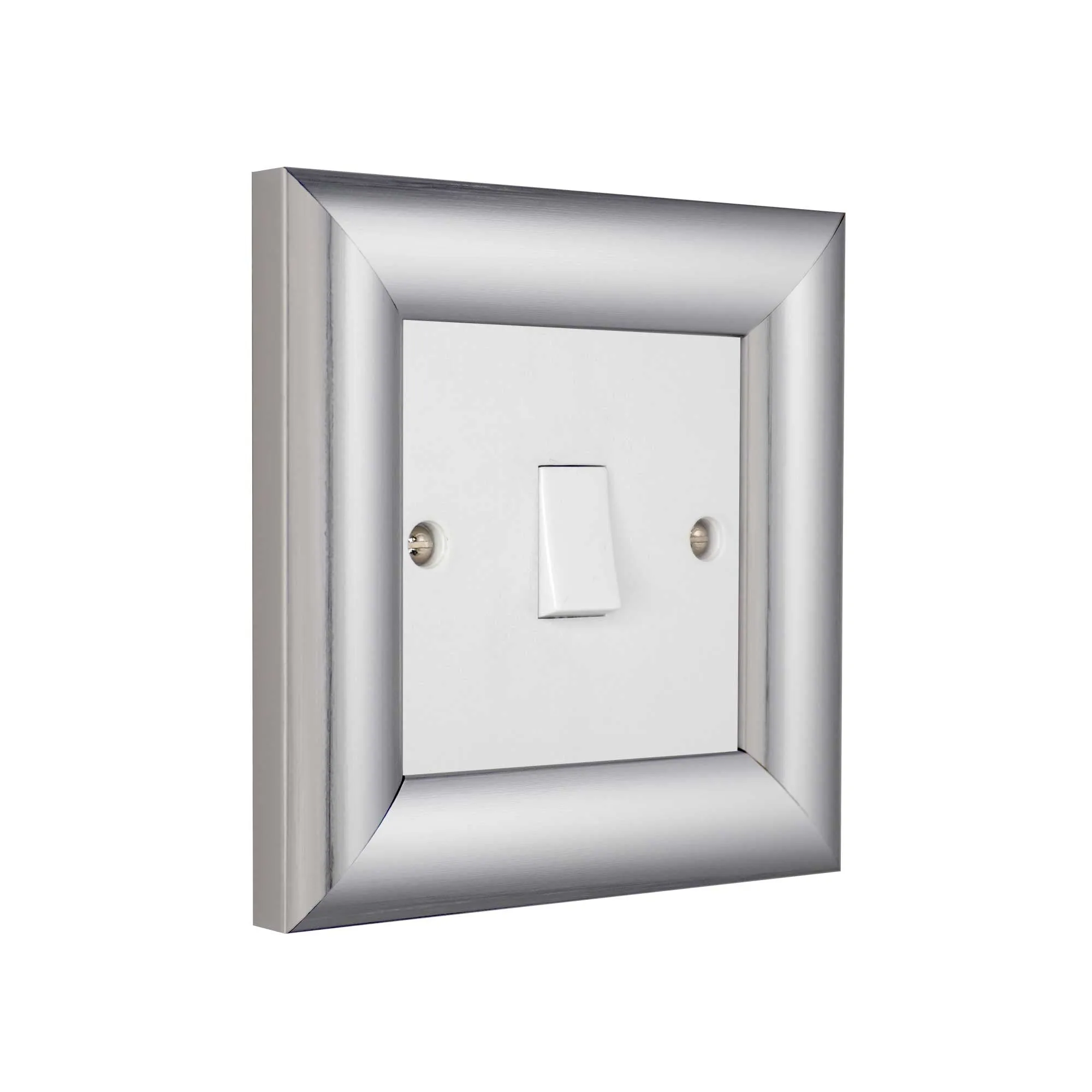 ElekTek Decorative Switch Surround Frame Cover Finger Plate Milano