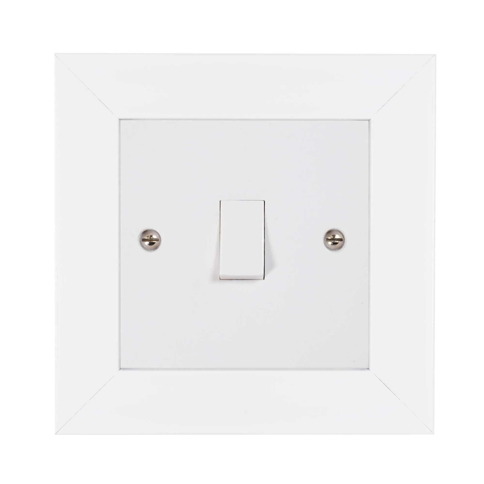 ElekTek Decorative Switch Surround Frame Cover Finger Plate Modena Colours
