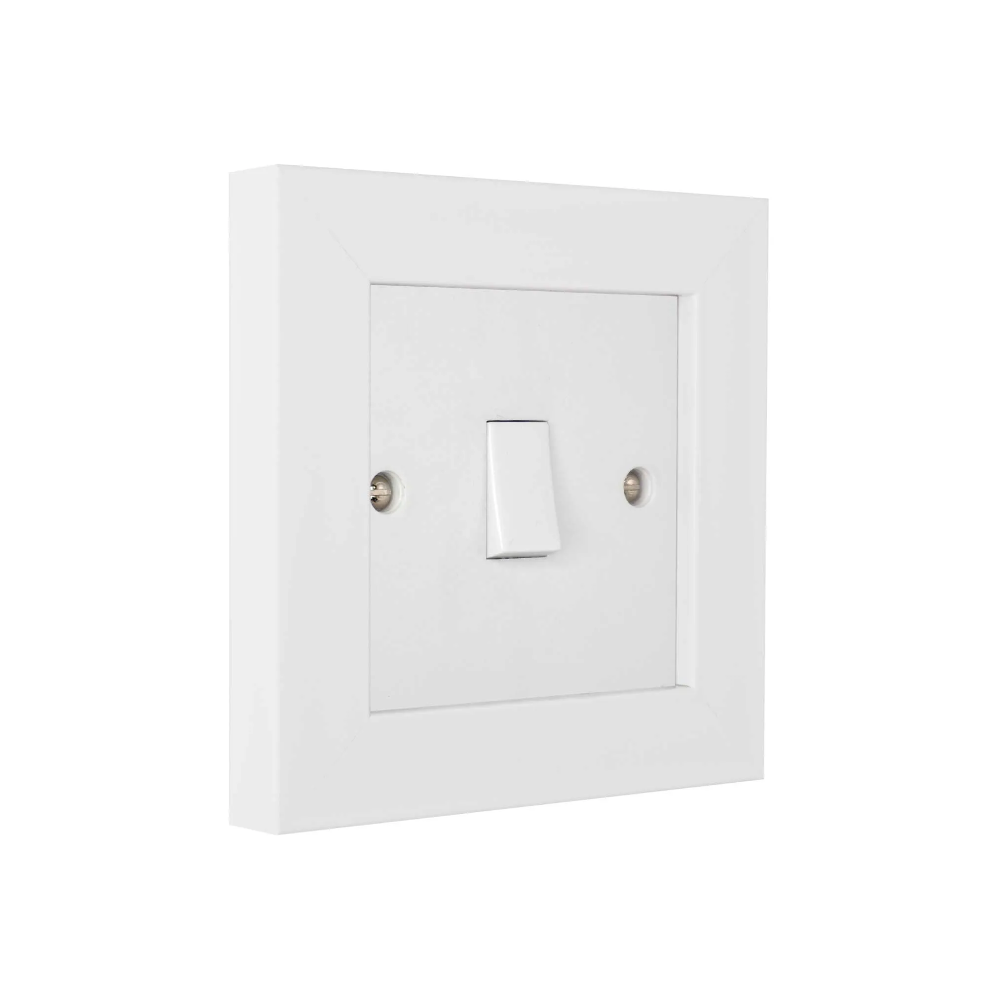 ElekTek Decorative Switch Surround Frame Cover Finger Plate Modena Colours