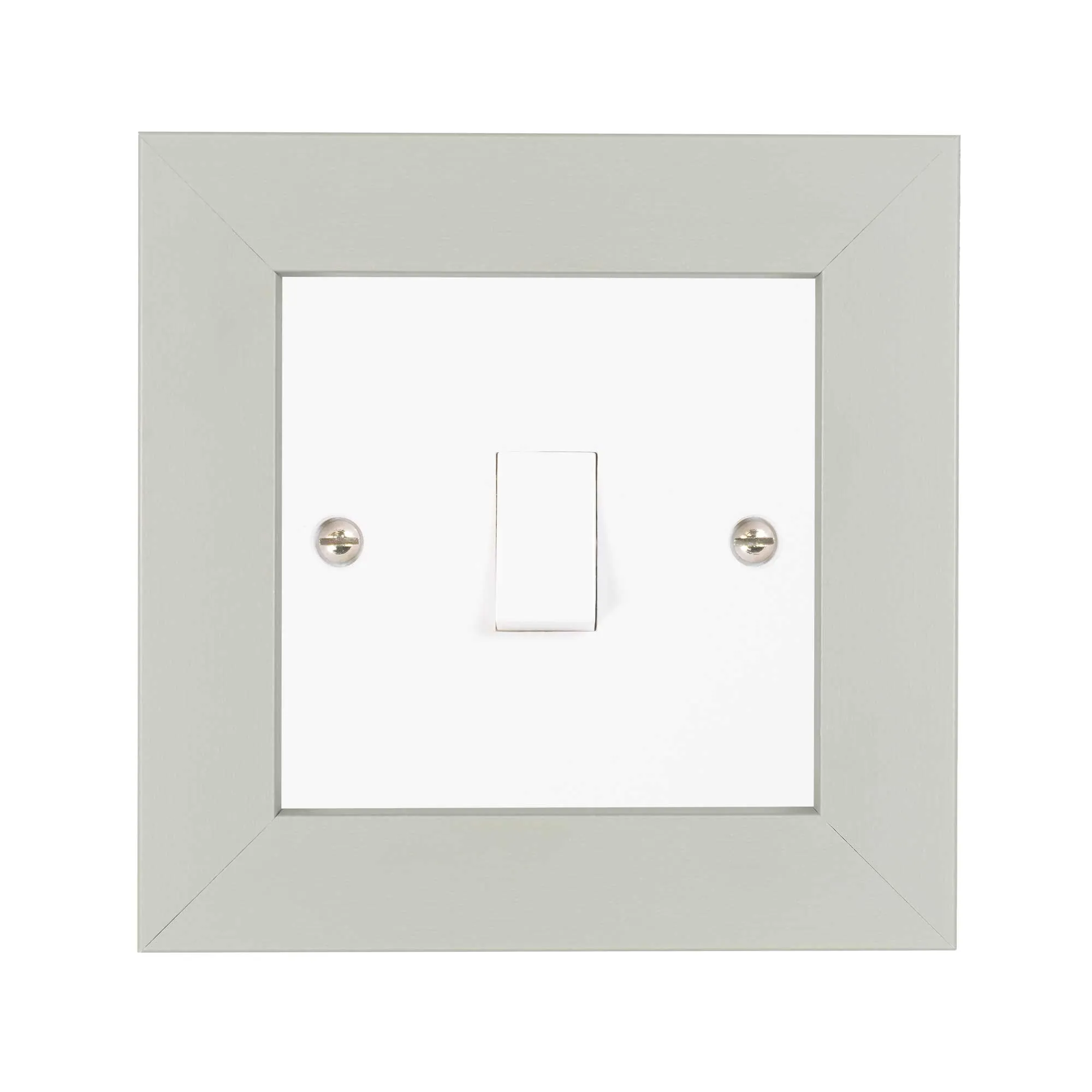 ElekTek Decorative Switch Surround Frame Cover Finger Plate Modena Colours