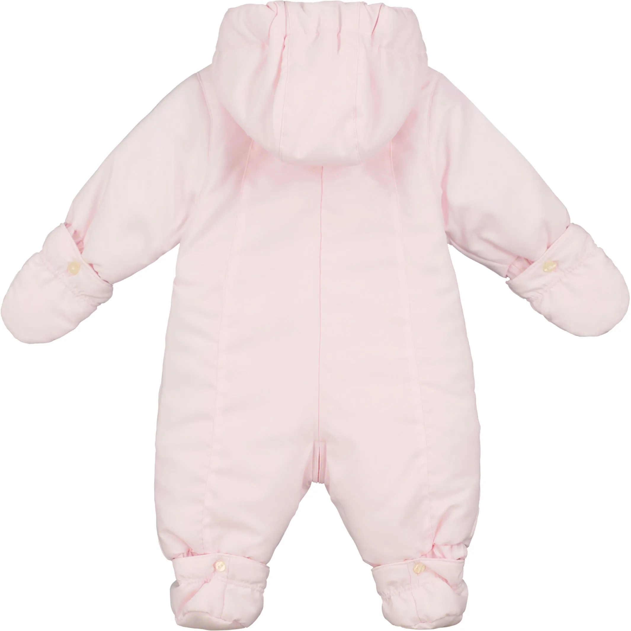 Estelle Girls Pramsuit with Mitts & Booties