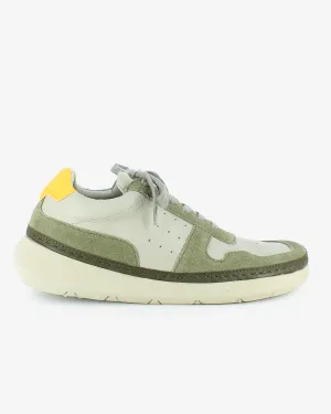 Fepix Bio Leather Sneakers | Light Grey/Beetle