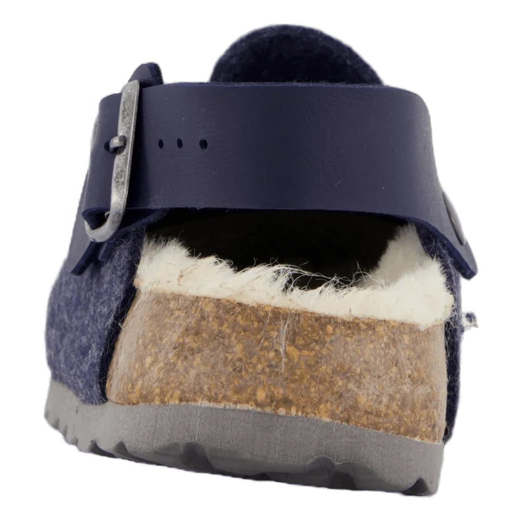 Fussbettpantoffel Blau