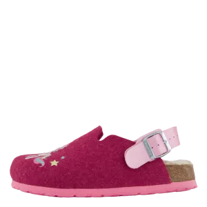 Fussbettpantoffel Pink