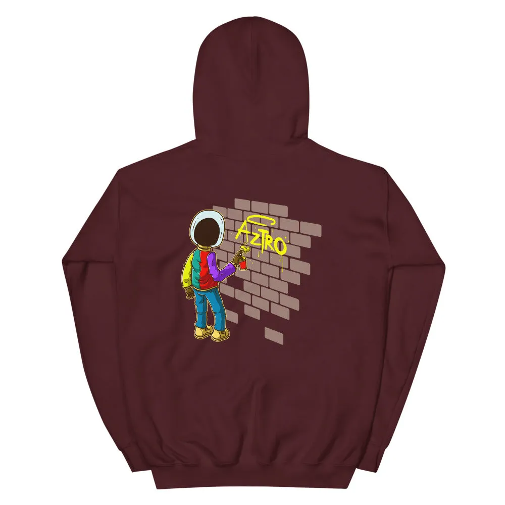 Graffiti Aztro Unisex Hoodie