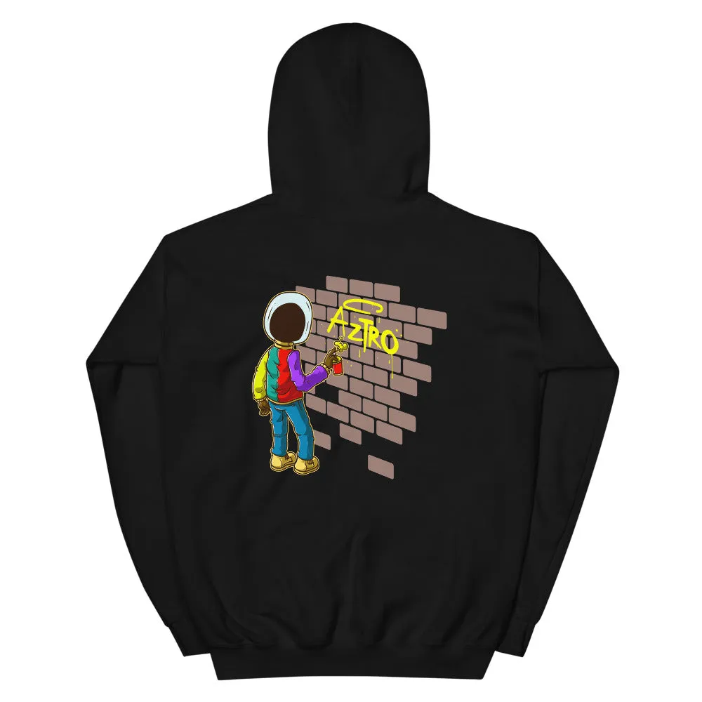 Graffiti Aztro Unisex Hoodie