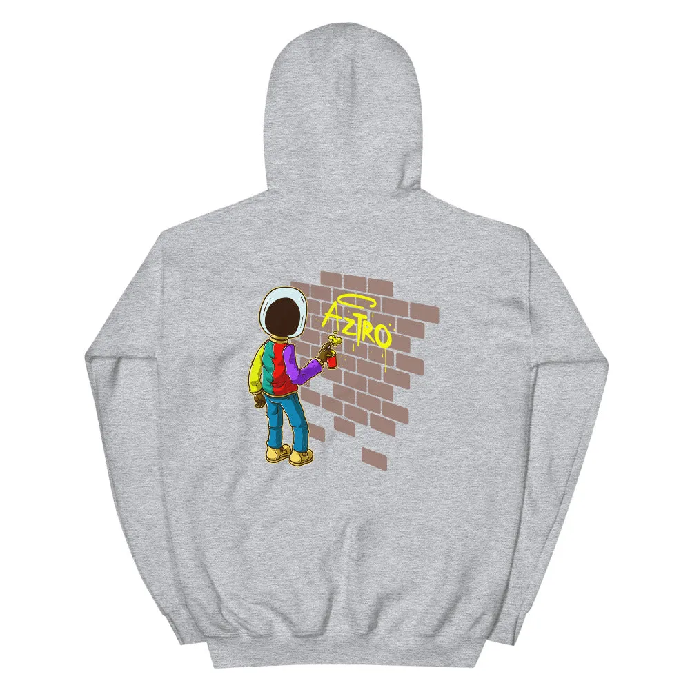 Graffiti Aztro Unisex Hoodie