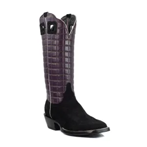 Gus (Butyl Sole) - Square Toe - Black