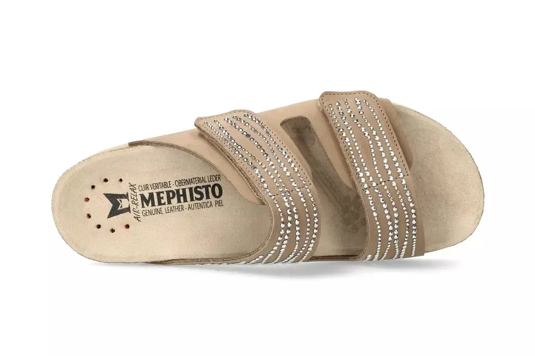 'Halma Spark' women's sandal - taupe