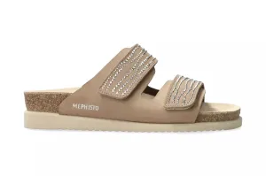 'Halma Spark' women's sandal - taupe