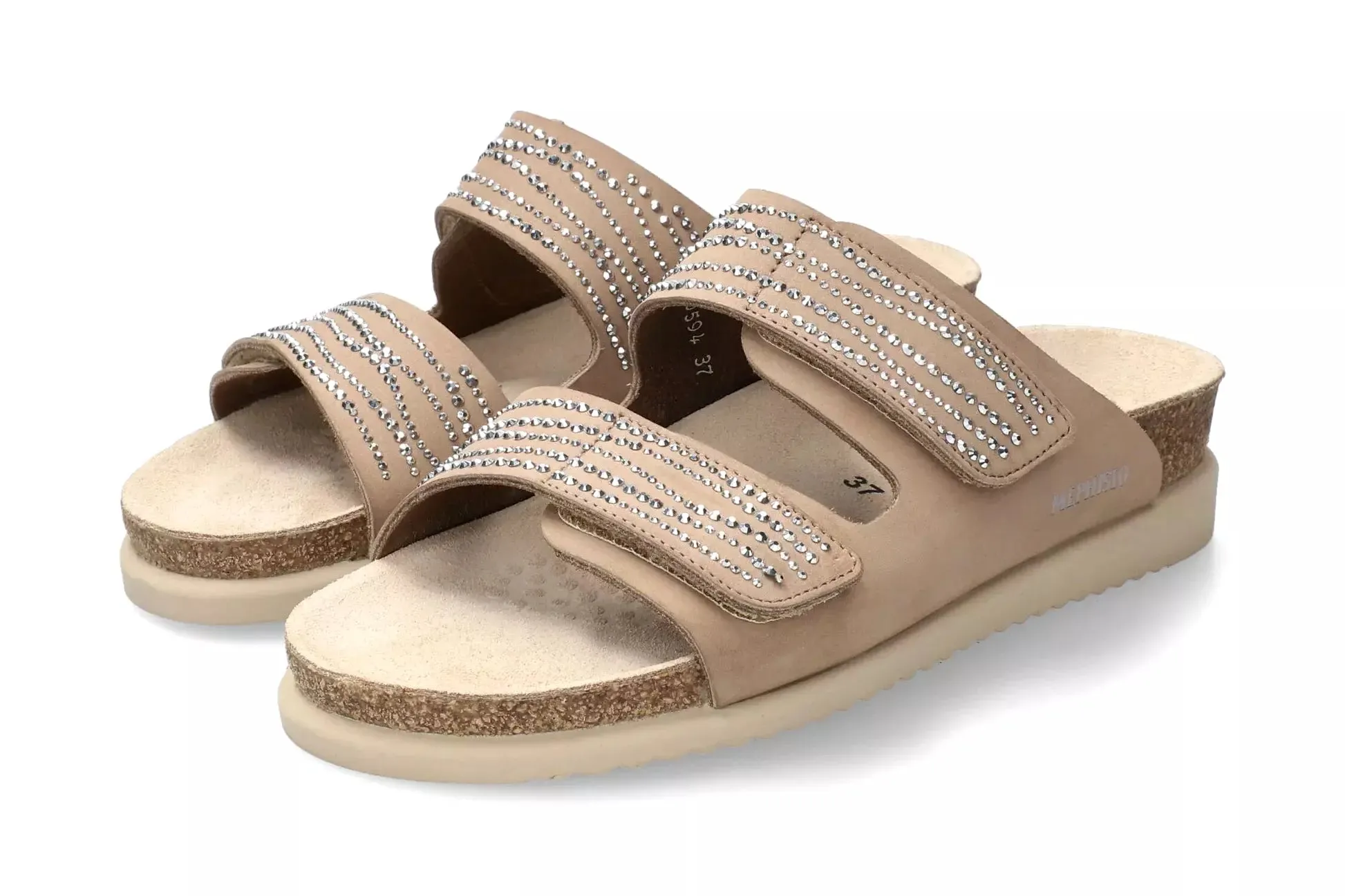 'Halma Spark' women's sandal - taupe
