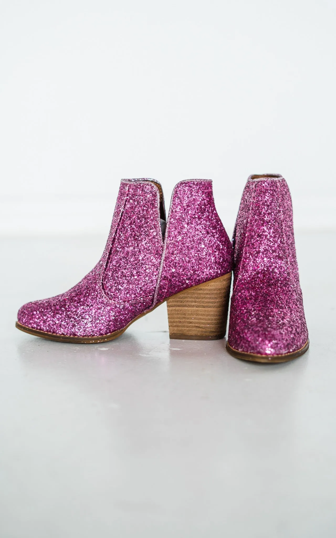 Hazel Blues® |  Fiera Booties in Pink
