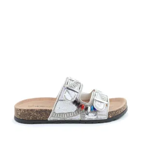 Heavenly Feet Jess Sandal White