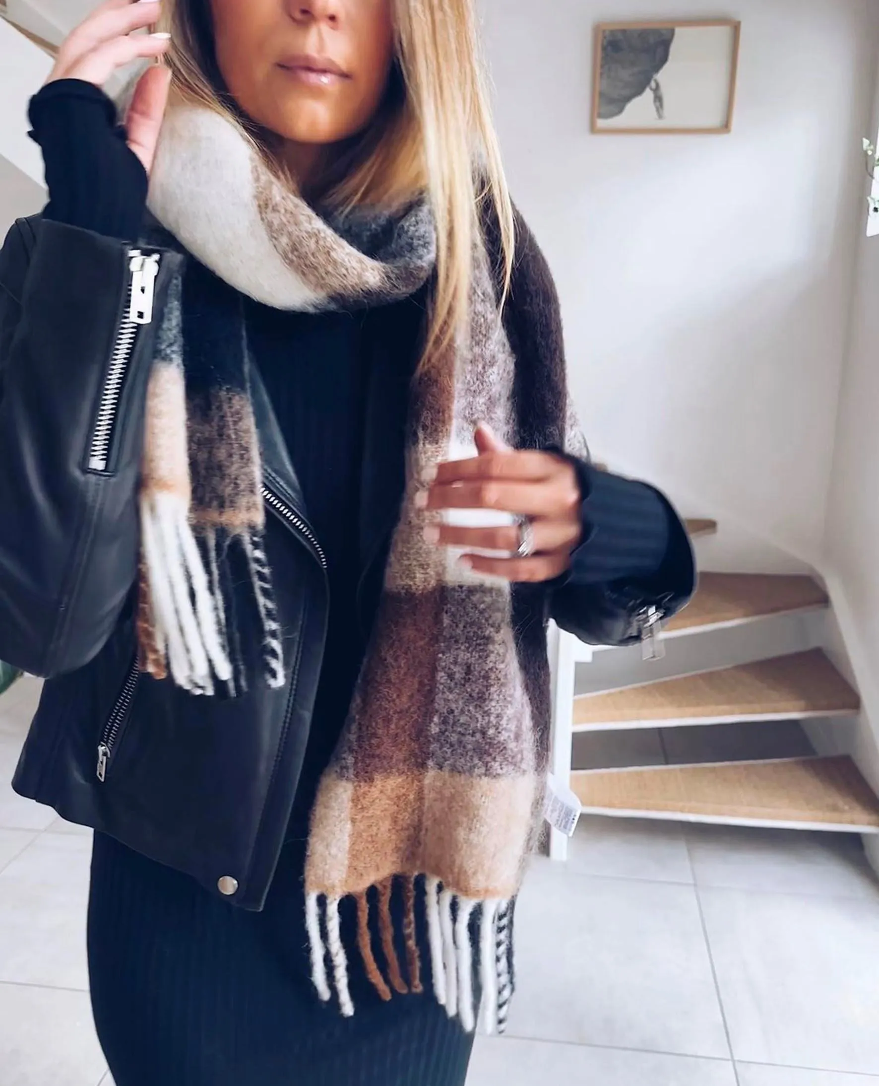 Iverna Scarf - Acorn Brown