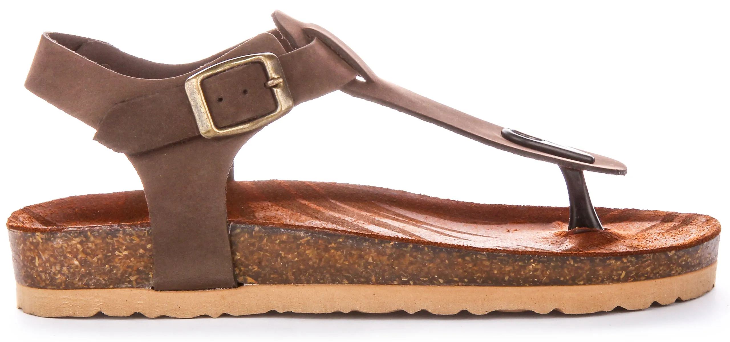 Justinreess England Alora Sandal In Brown For Women | Secret Sale