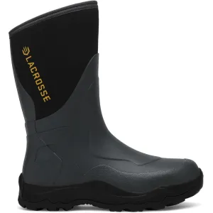 Lacrosse Men's Alpha Agility 12" WP Pull On Field Work Boot -Black- 336881