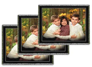 Large Woven Photo Blankets - Volume Discounts
