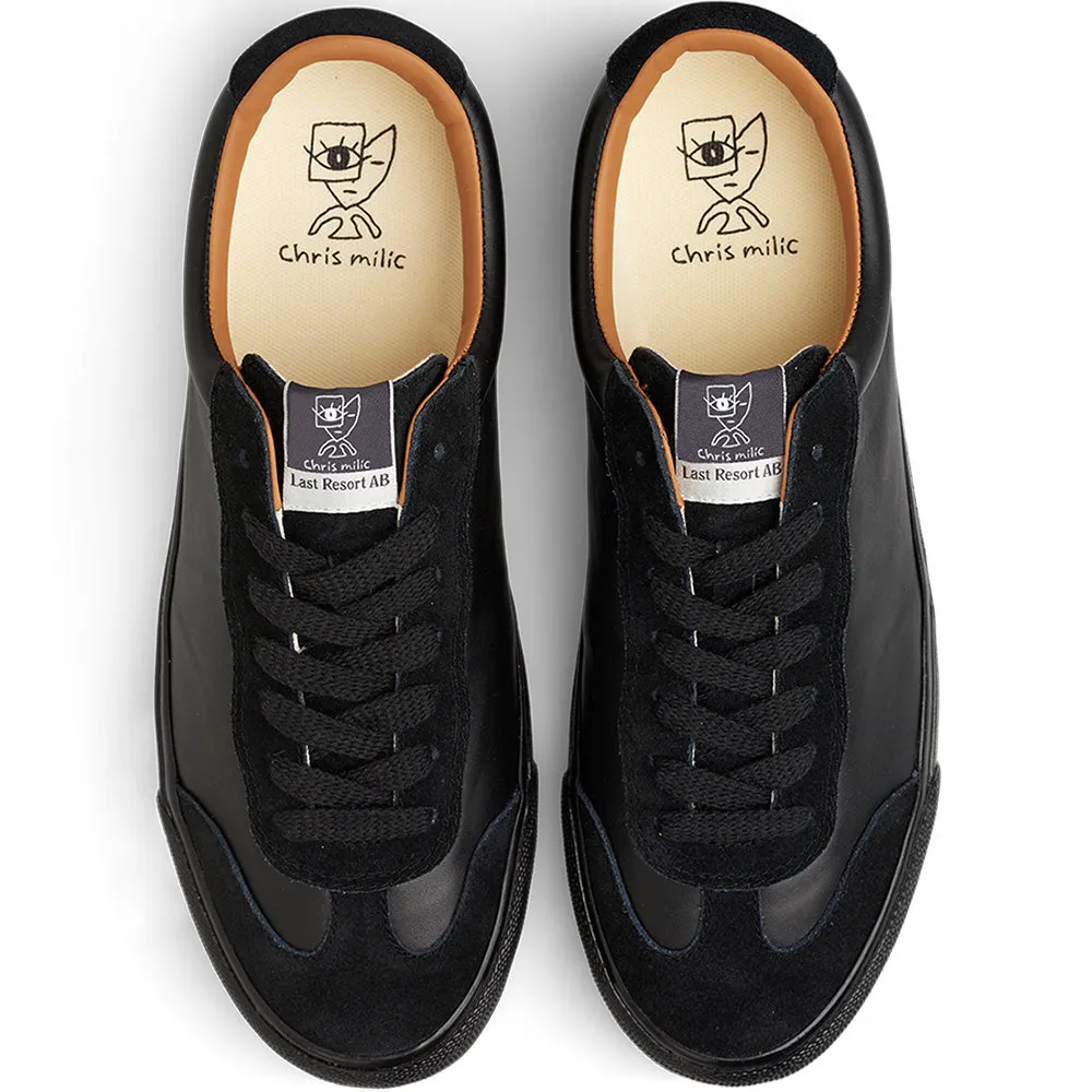 Last Resort AB VM004 Milic Leather/Suede Lo Duo Black/Black