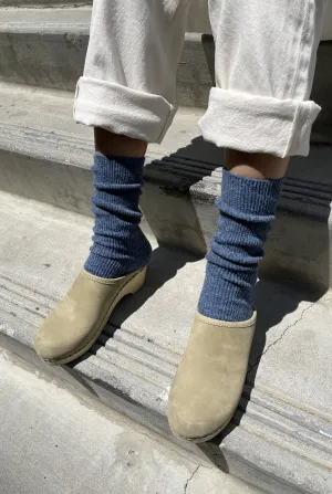 Le Bon Shoppe Snow Socks (Denim)
