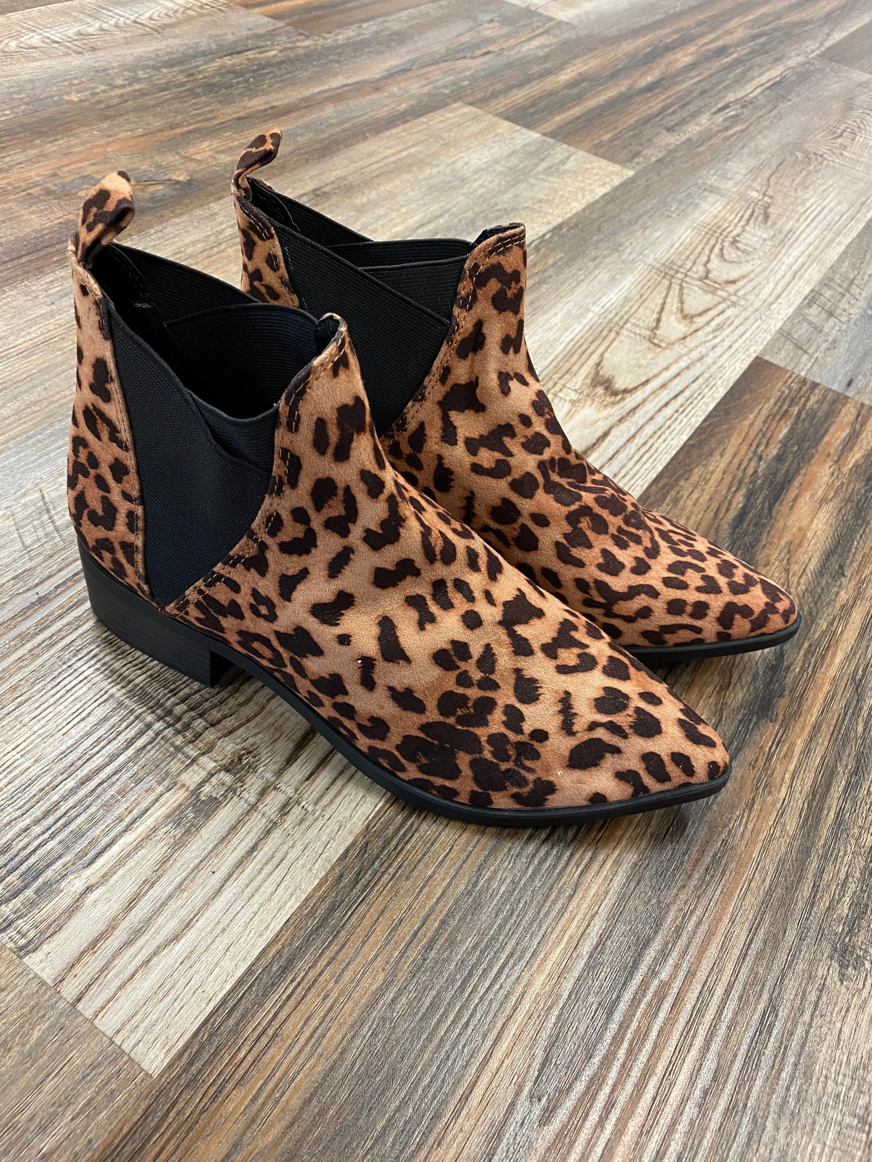 Leopard Booties