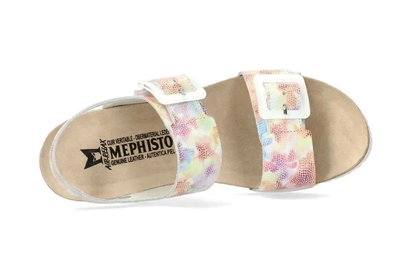 'Lissia' women's sandal - multicolour
