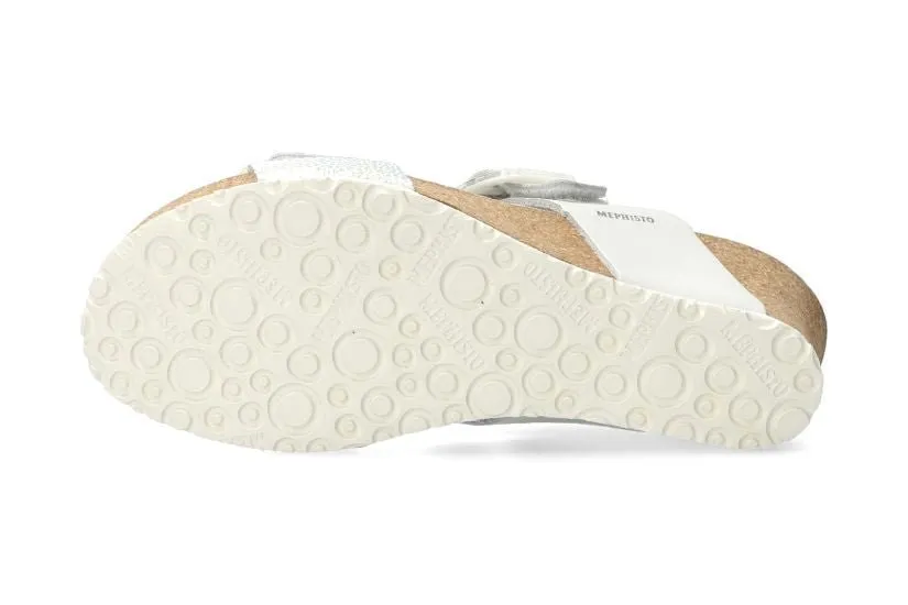 'Lissia' women's sandal - White