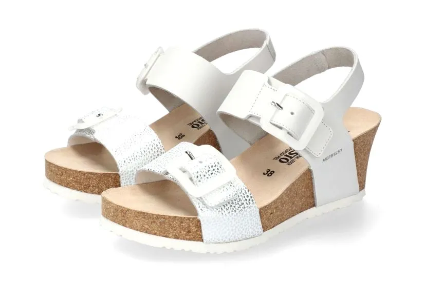 'Lissia' women's sandal - White