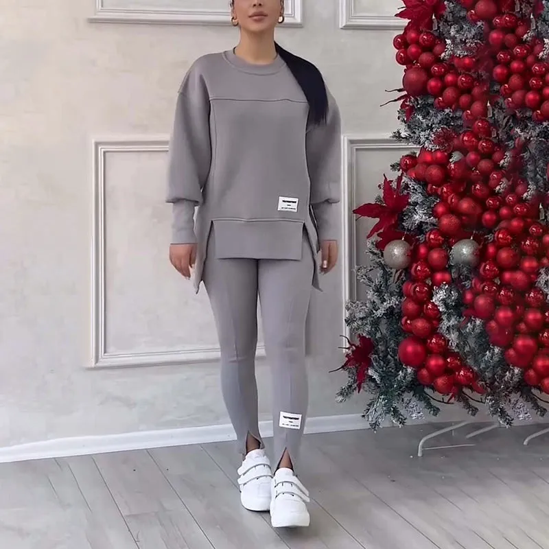 Livia - Split Hem Lounge Set
