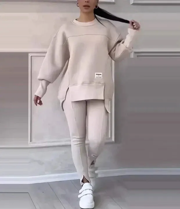 Livia - Split Hem Lounge Set