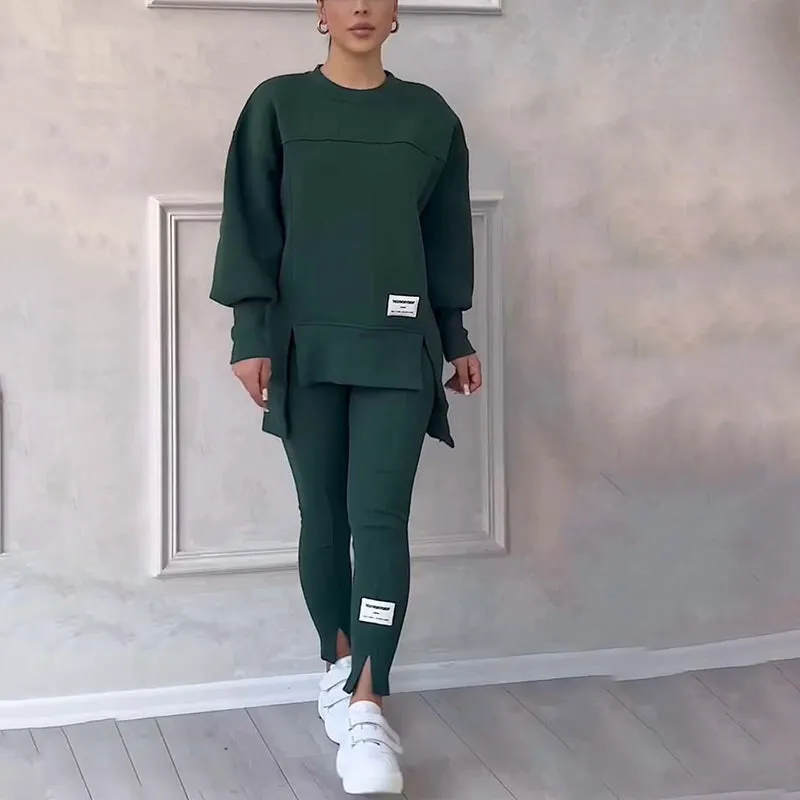 Livia - Split Hem Lounge Set