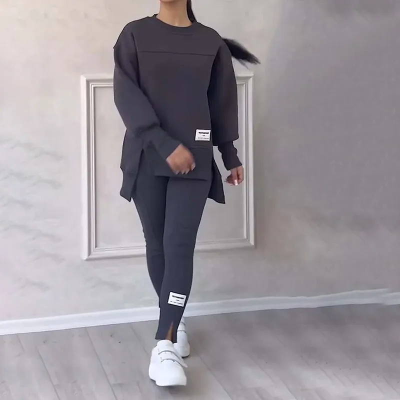 Livia - Split Hem Lounge Set