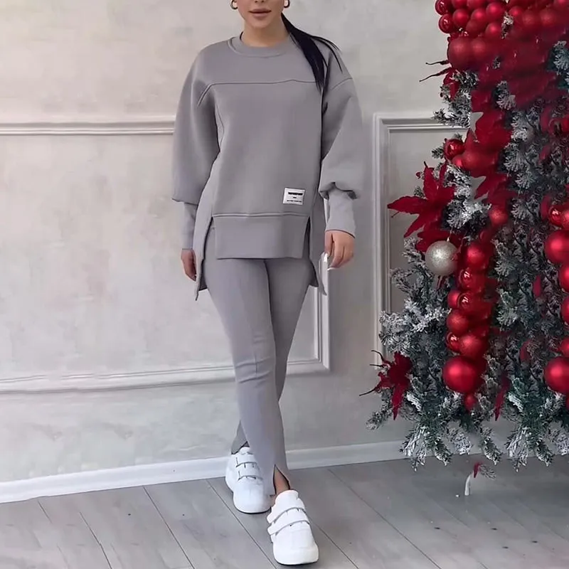 Livia - Split Hem Lounge Set