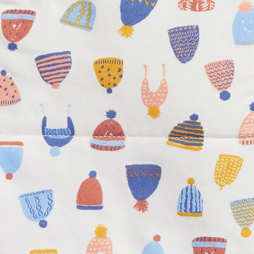 Love to Dream - Swaddle Up Transition Bag Warm White Happy Hats