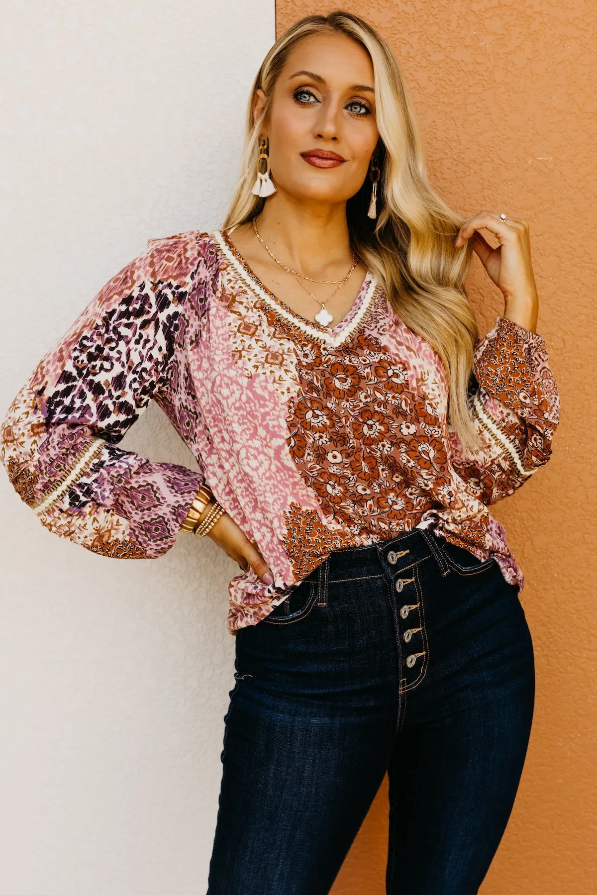 LoveStitch | The Kail Pintuck Woven Blouse