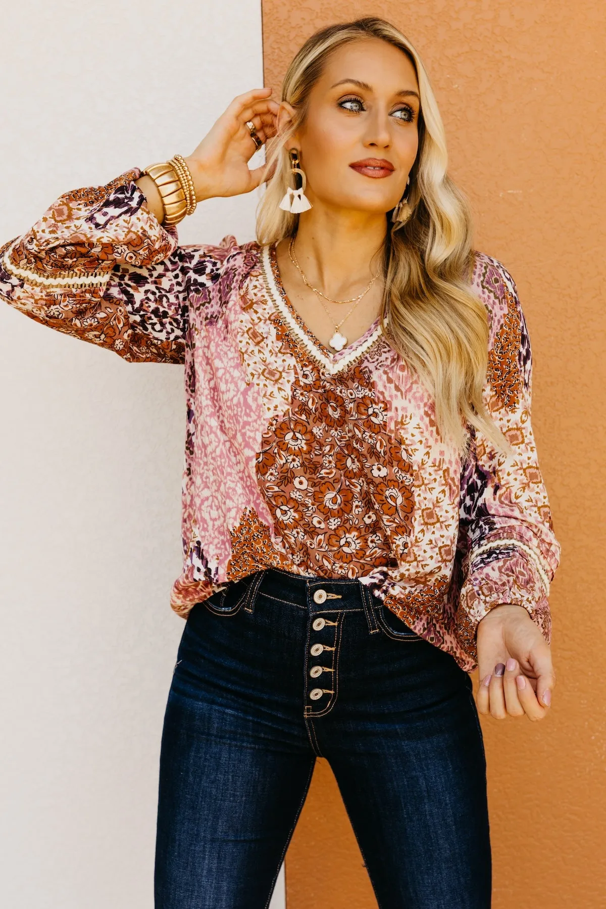 LoveStitch | The Kail Pintuck Woven Blouse