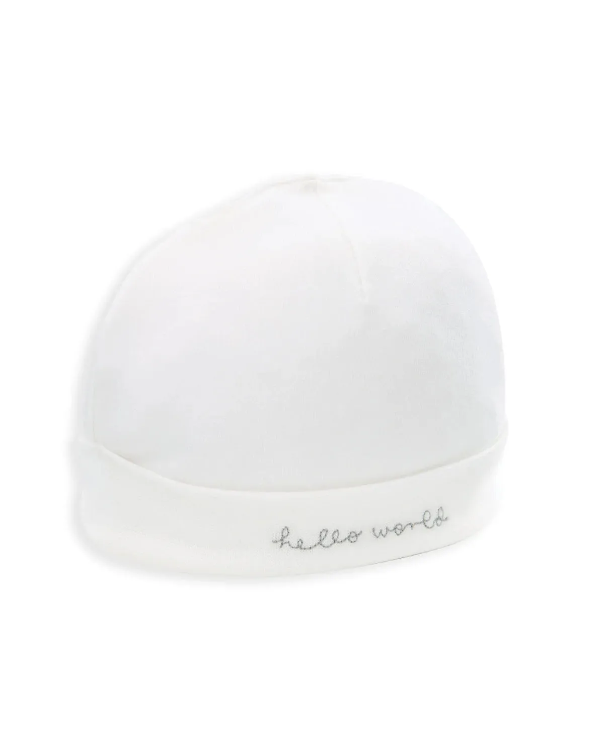 Mamas & Papas Hello World Hat & Booties - White