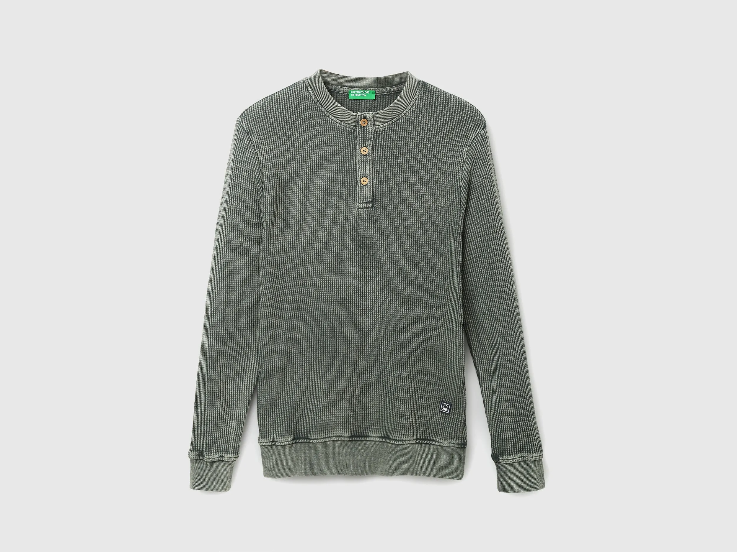 Men Textured Round Neck T-shirt