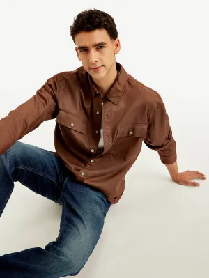 Men's Solid Slim Fit Shirt