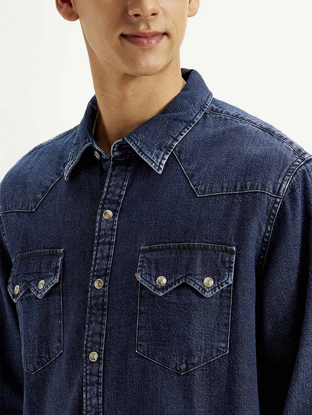 Men's Solid Slim Fit Shirt