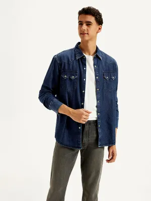 Men's Solid Slim Fit Shirt