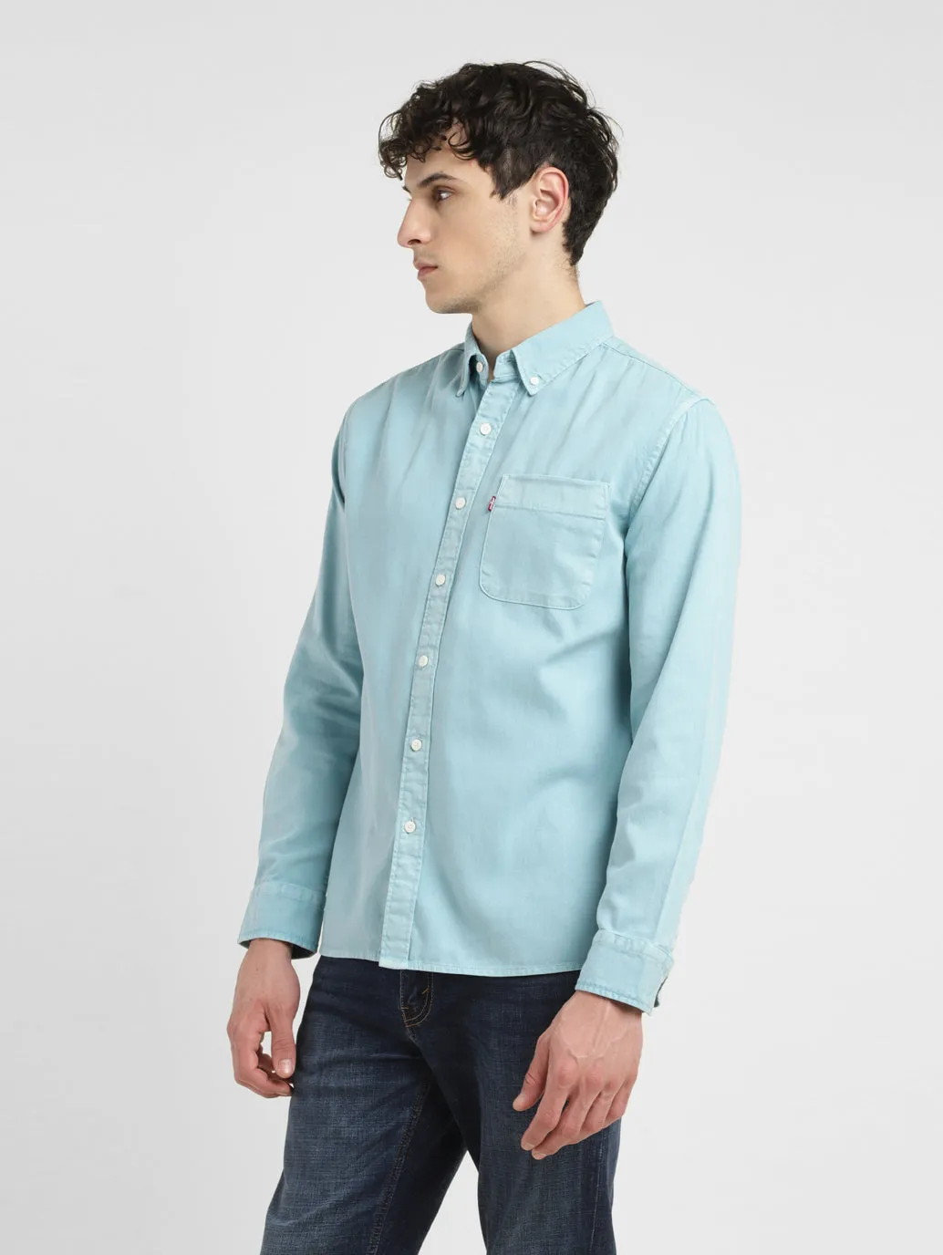 Men's Solid Slim Fit Shirt