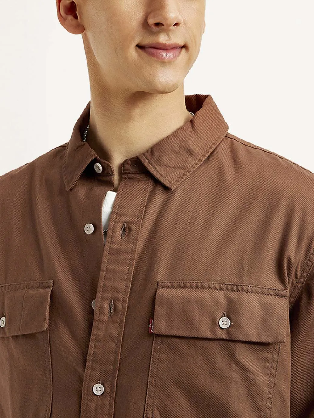 Men's Solid Slim Fit Shirt