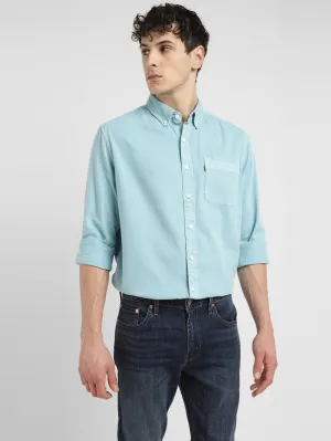 Men's Solid Slim Fit Shirt