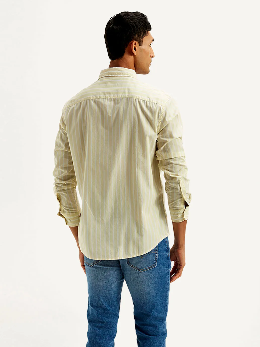 Men's Striped Slim Fit Shirt