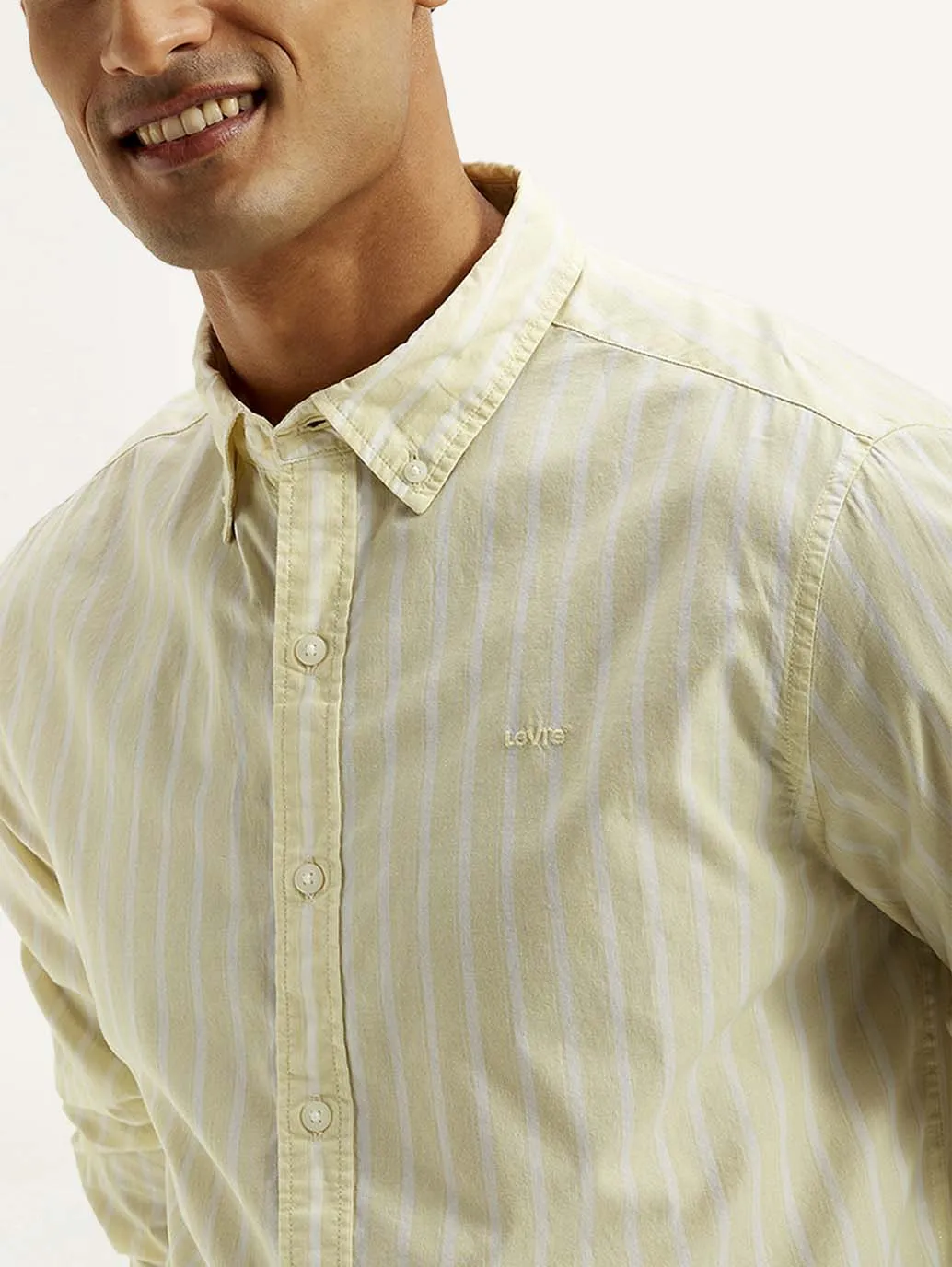 Men's Striped Slim Fit Shirt