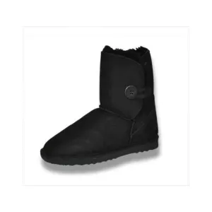 Merino Craft Short One Button UGG - Black