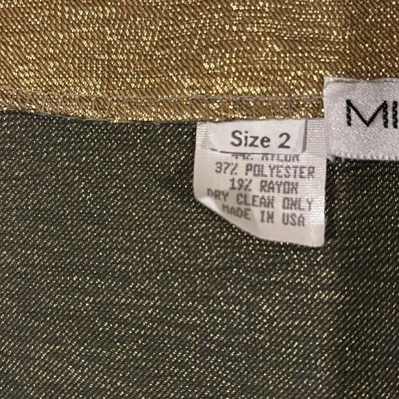 Michael Simon Gold Mini Wrap Size 2